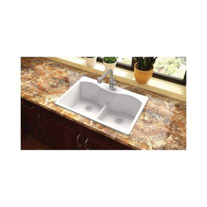 Classic - Rectangle Shape - Drop-in - Double Bowl