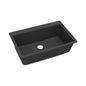 Classic - 33" Quartz Traditional Kitchen Sink - Drop-in