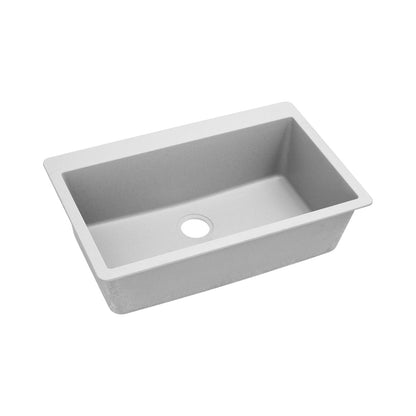Classic - 33" Quartz Traditional Kitchen Sink - Drop-in
