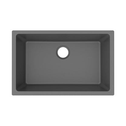 Quartz Classic - Sink with Aqua Divide - Graphite
