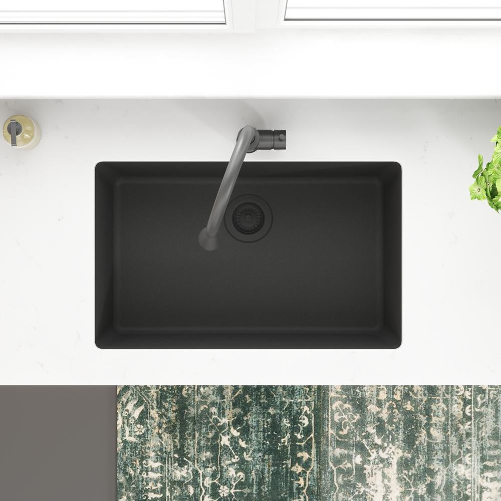 Quartz Classic - Sink with Aqua Divide - Undermount
