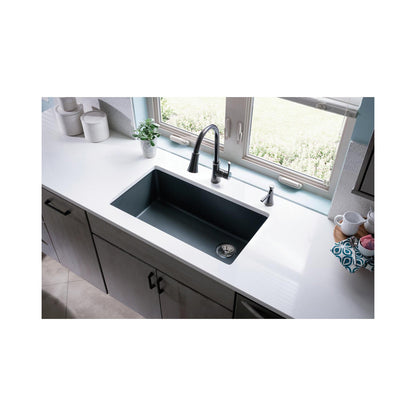 Quartz Classic - 33" Traditional Kitchen Sink - Graystone