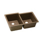 Classic - 33" Offset Kitchen Sink - Undermount - Double Bowl