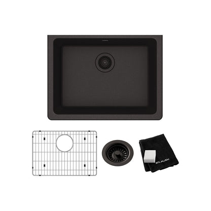 Quartz Classic - 24-5/8" Transitional Kitchen Sink Kit