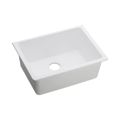 Quartz Classic - 24-5/8" Kitchen Sink - White - Undermount