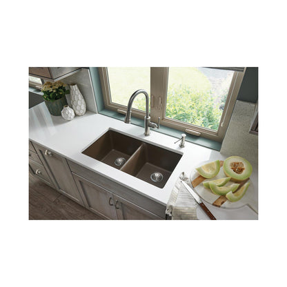 Quartz Classic - 33" Kitchen Sink - Undermount - Double Bowl