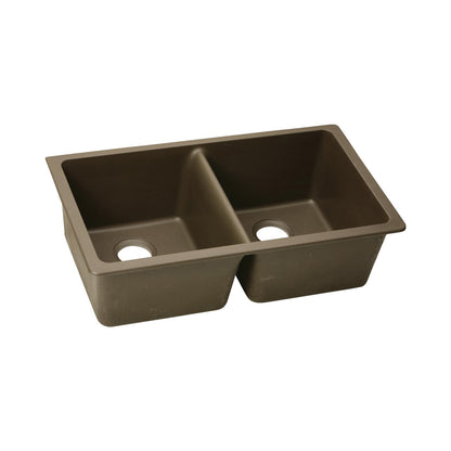 Quartz Classic - 33" Kitchen Sink - Undermount - Double Bowl