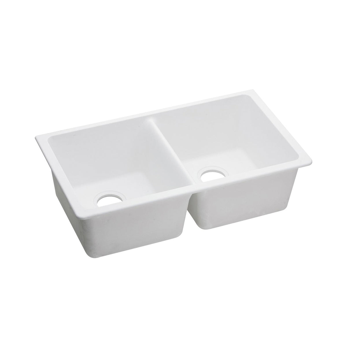 Quartz Classic - 33" Kitchen Sink - Undermount - Double Bowl