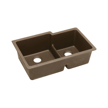 Quartz Classic - 33" Offset Kitchen Sink - Undermount