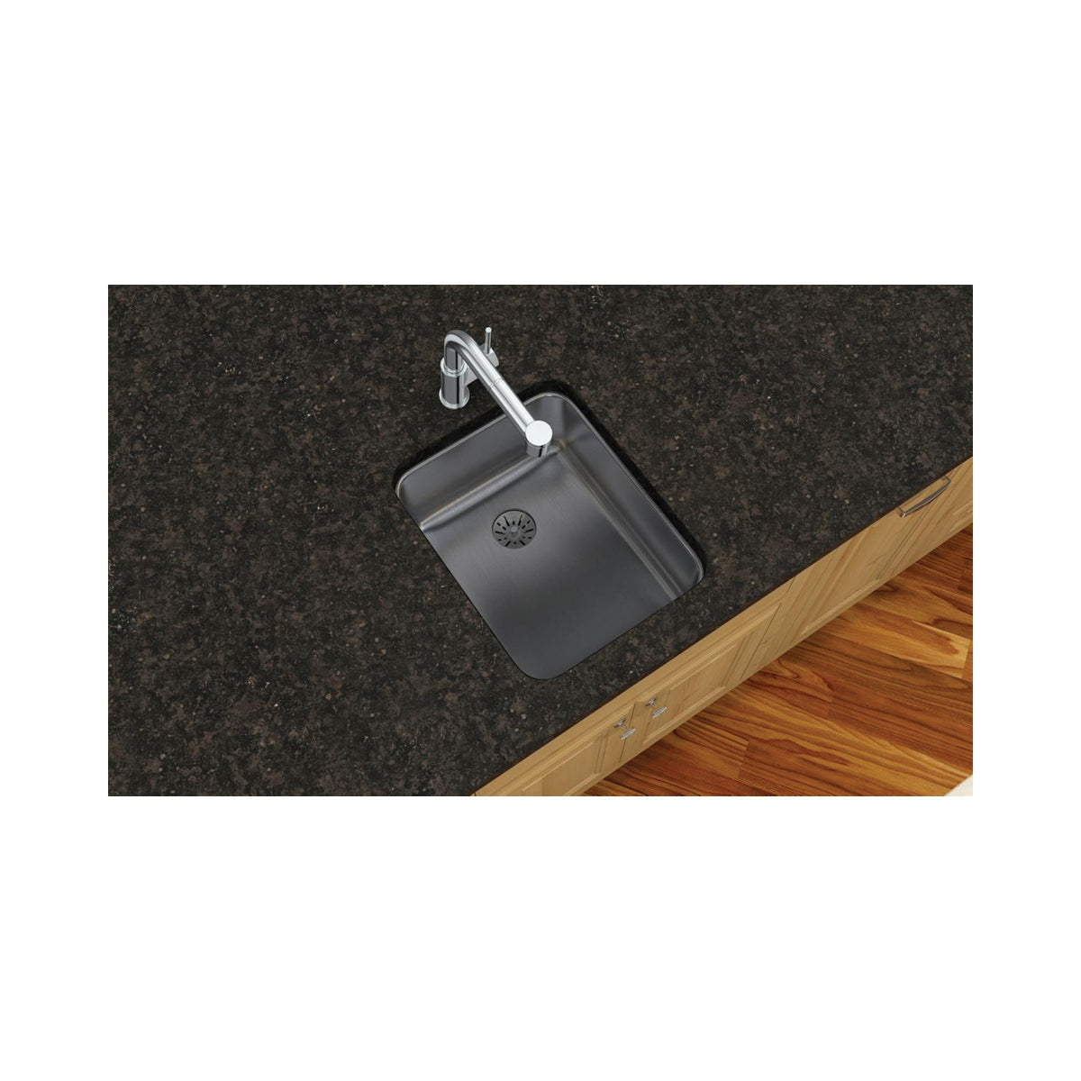Lustertone Classic - 16-1/2" Kitchen Sink - Single Bowl
