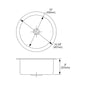 Lustertone Classic - 18-3/8" Kitchen Sink - Undermount