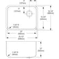 Lustertone Classic - 25-1/2" Traditional Kitchen Sink