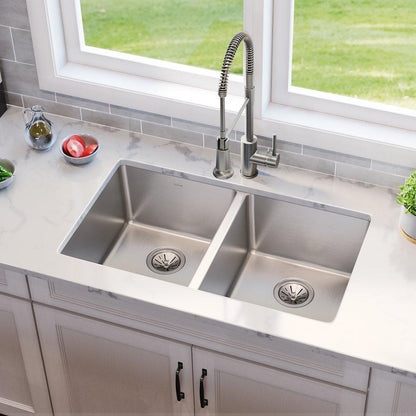 Lustertone Iconix - Bowl Sink - Undermount - Double Bowl