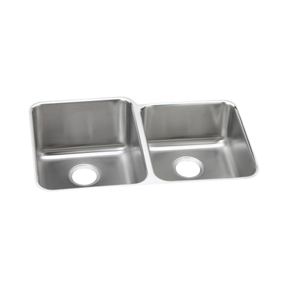 Lustertone Classic - 31-1/4" Offset Kitchen Sink - ELUH3120R