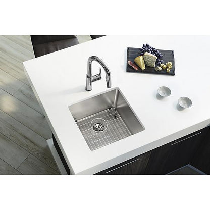 Lustertone Iconix - Single Bowl Undermount Sink Kit