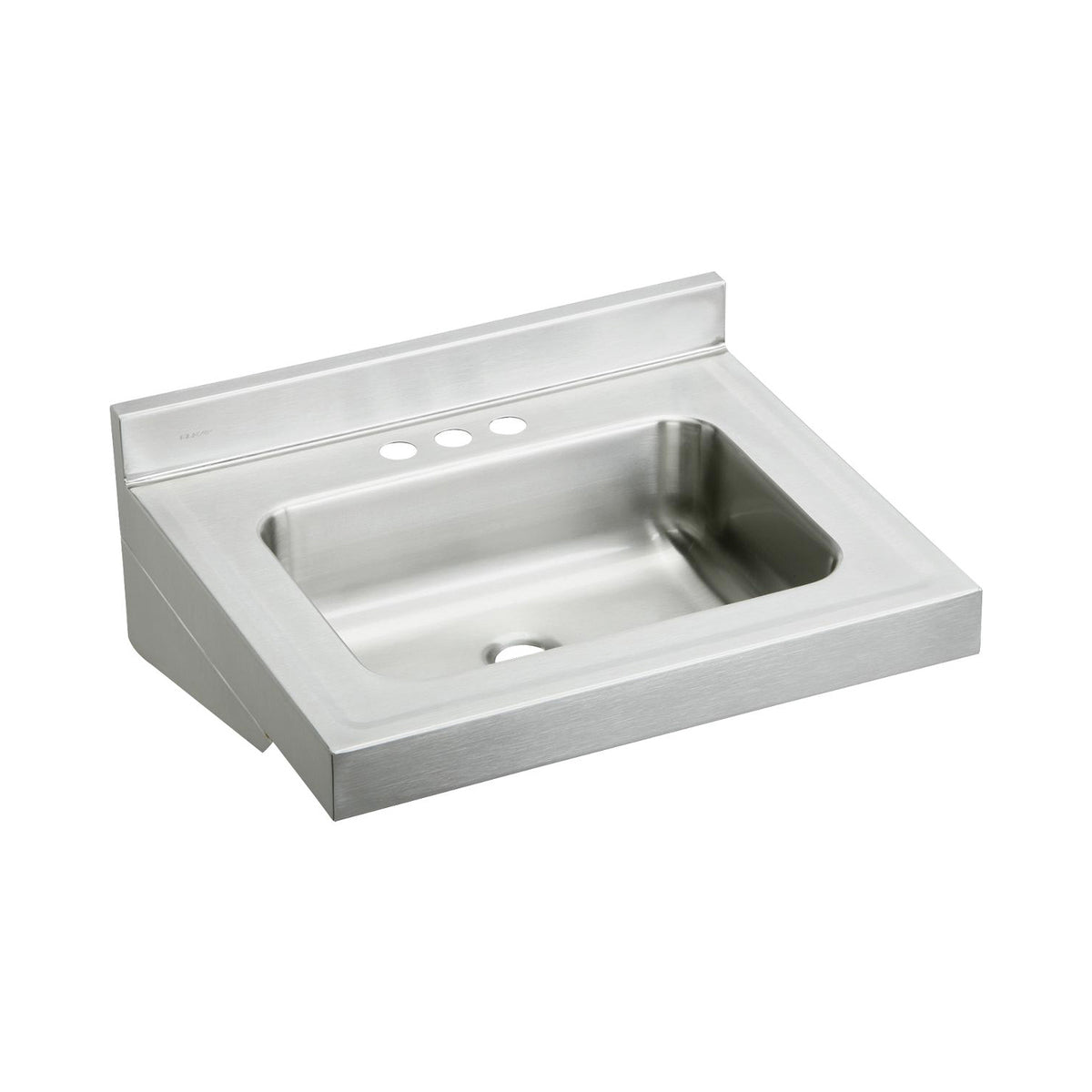 22" Bathroom Sink - Wall Mount - 304 Stainless Steel
