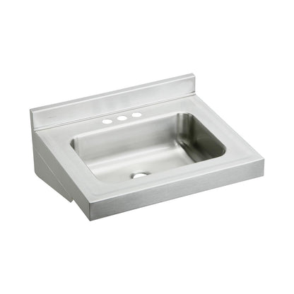 22" Bathroom Sink - Wall Mount - 304 Stainless Steel