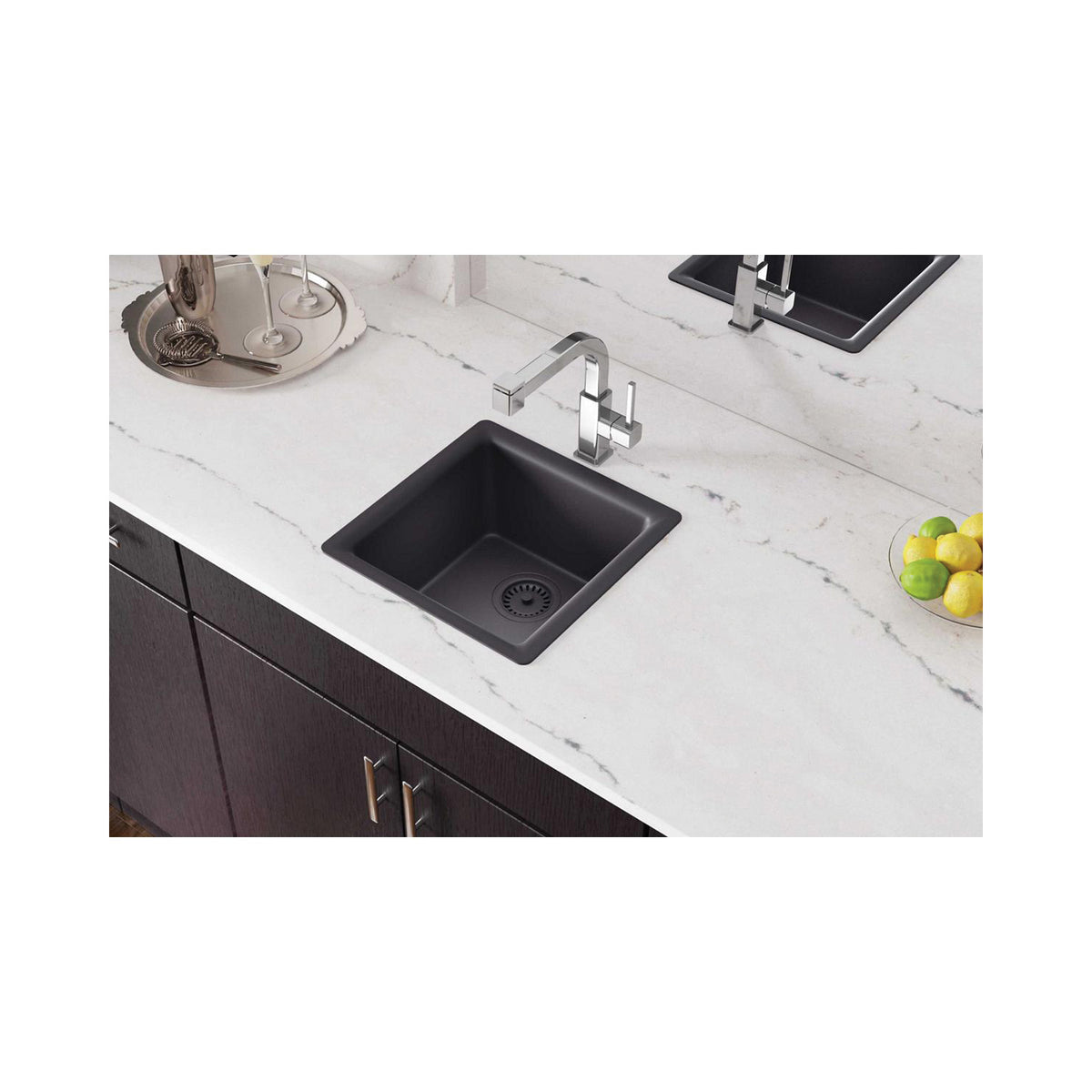 Quartz Luxe - Bar Sink - Charcoal