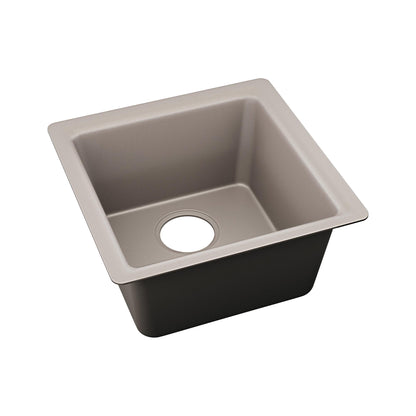 Quartz Luxe - Transitional Bar Sink - Dual - Dual Mounting