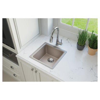 Quartz Luxe - Transitional Bar Sink - Dual - Dual Mounting