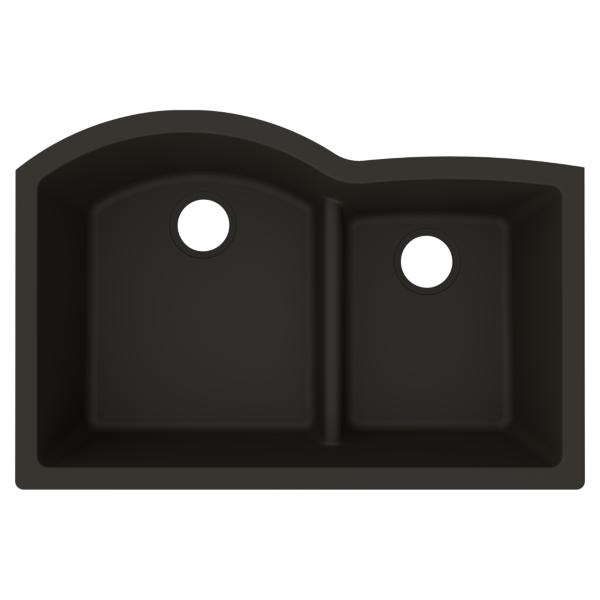 Quartz Classic - 10" Traditional Kitchen Sink - Double Bowl