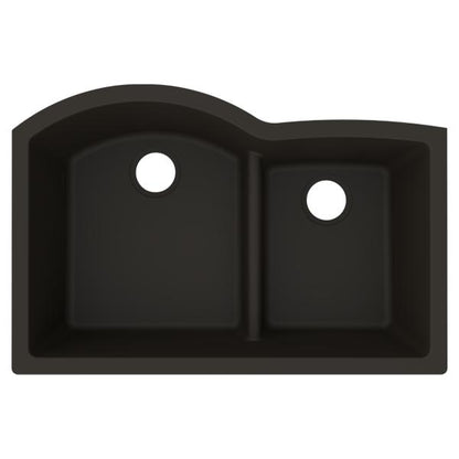 Quartz Classic - 10" Traditional Kitchen Sink - Double Bowl