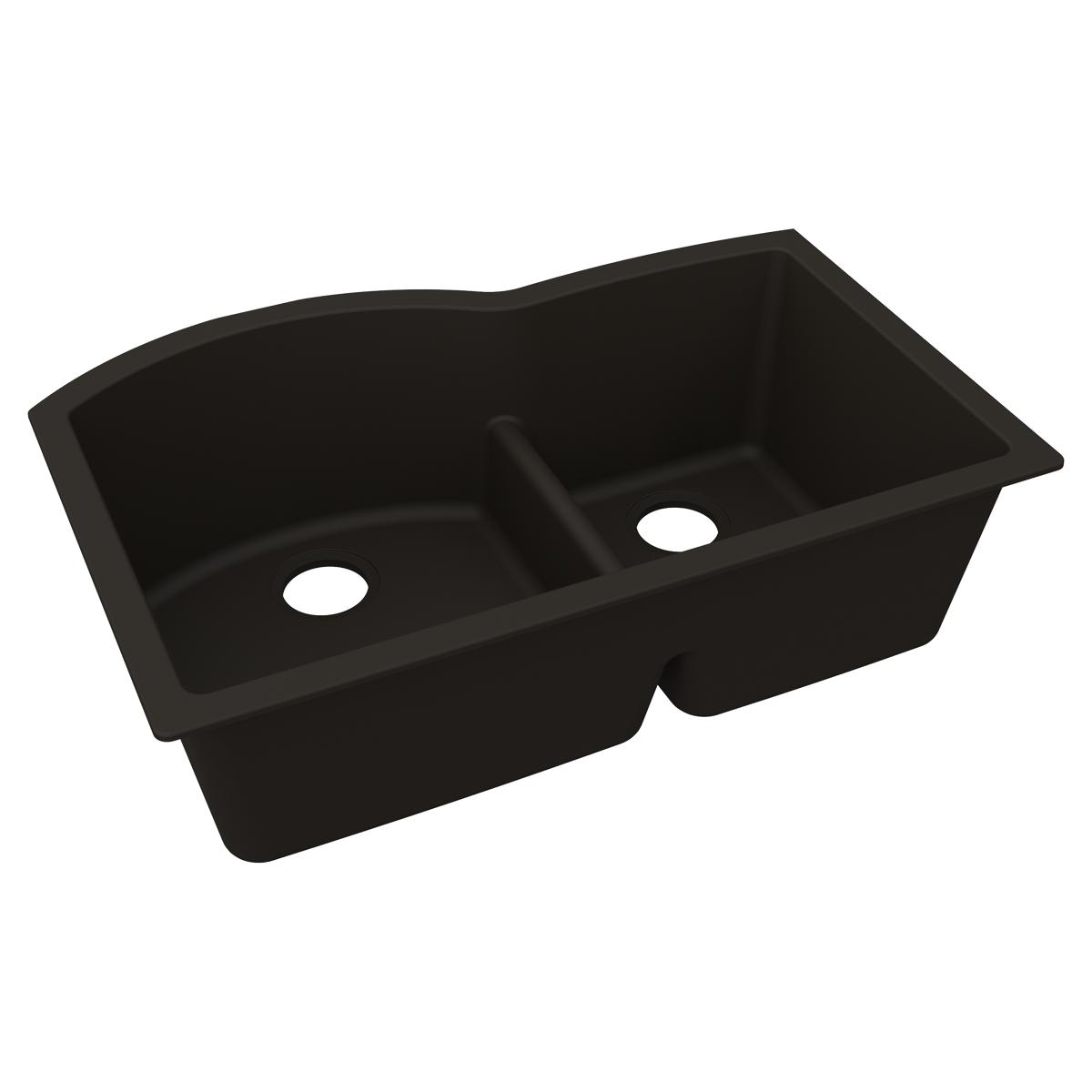 Quartz Classic - 10" Traditional Kitchen Sink - Double Bowl