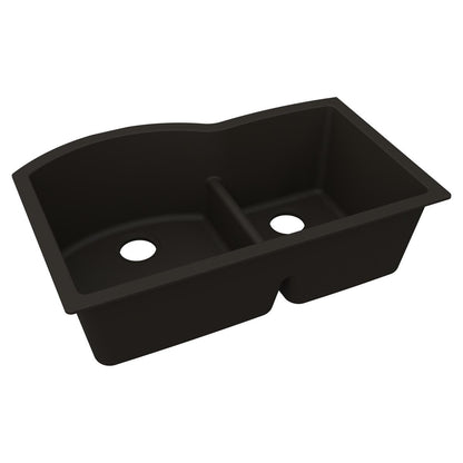 Quartz Classic - 10" Traditional Kitchen Sink - Double Bowl