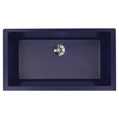 Quartz Luxe - 35-7/8" Transitional Kitchen Sink - Undermount