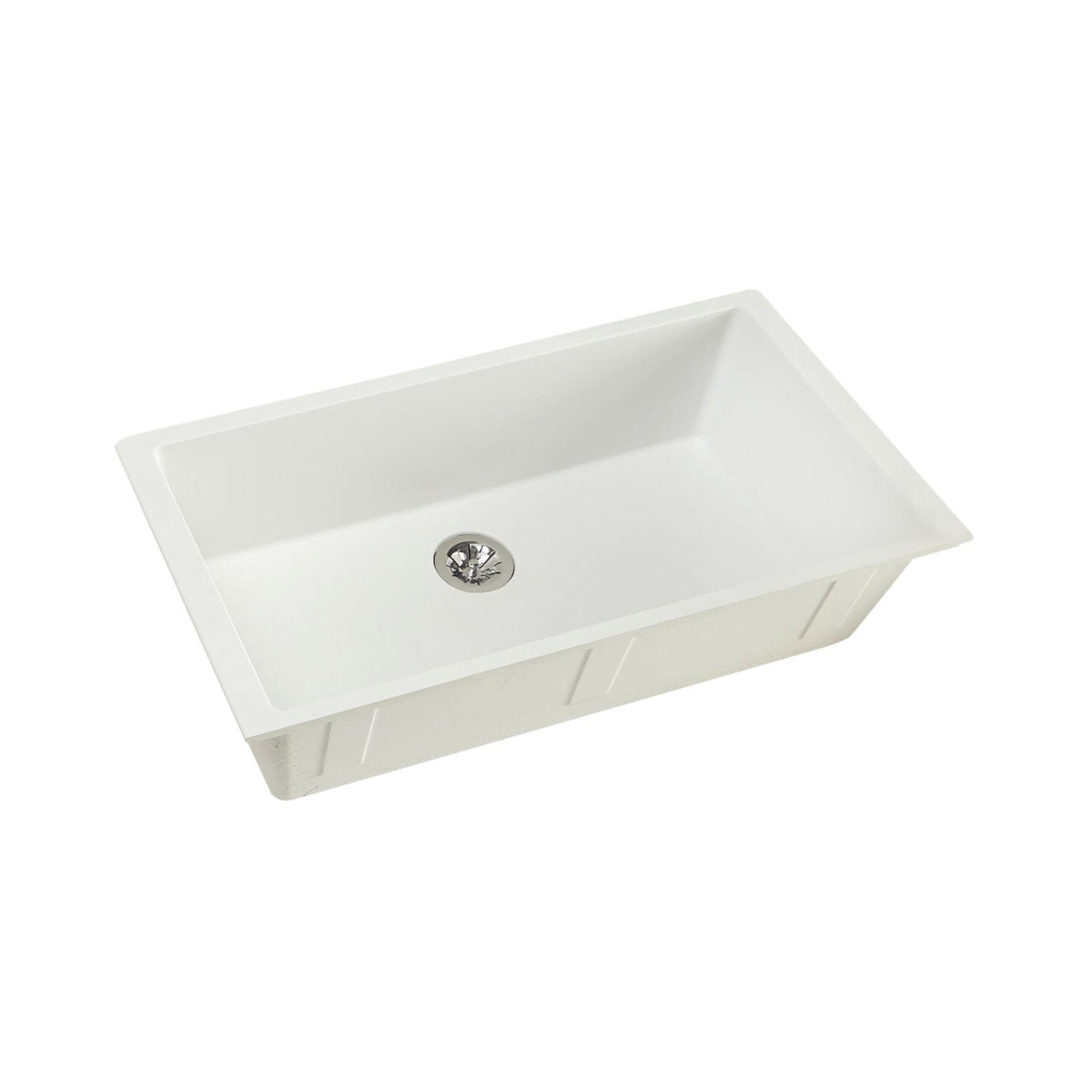 Quartz Luxe - 35-7/8" Traditional Kitchen Sink - Ricotta