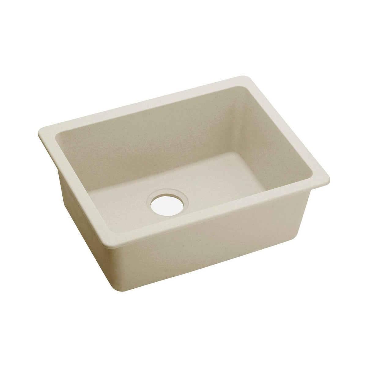 Quartz Luxe - 24-5/8" Traditional Kitchen Sink - Parchment