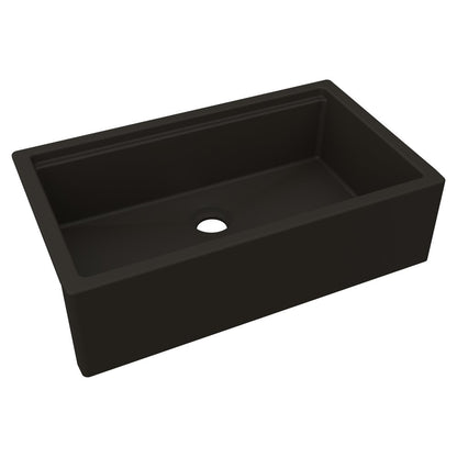 Quartz Luxe - Single Bowl Farmhouse Workstation Sink