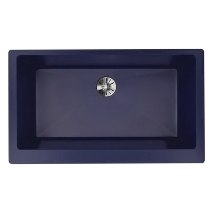 Quartz Luxe - 35-7/8" Transitional Farmhouse Kitchen Sink
