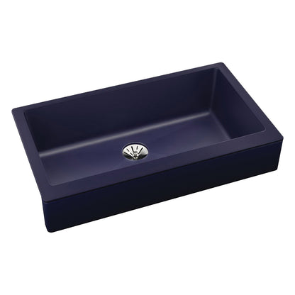 Quartz Luxe - 35-7/8" Transitional Farmhouse Kitchen Sink