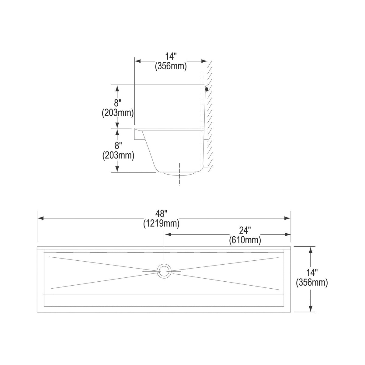Multiple Station Urinal Kit - Wall Mount