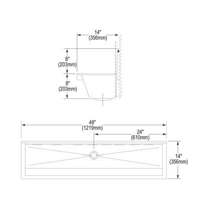 Multiple Station Urinal Kit - Wall Mount