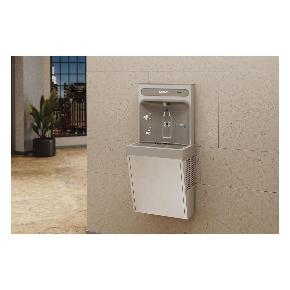 EZH2O - Non-Filtered Refrigerated Bottle Filling Station