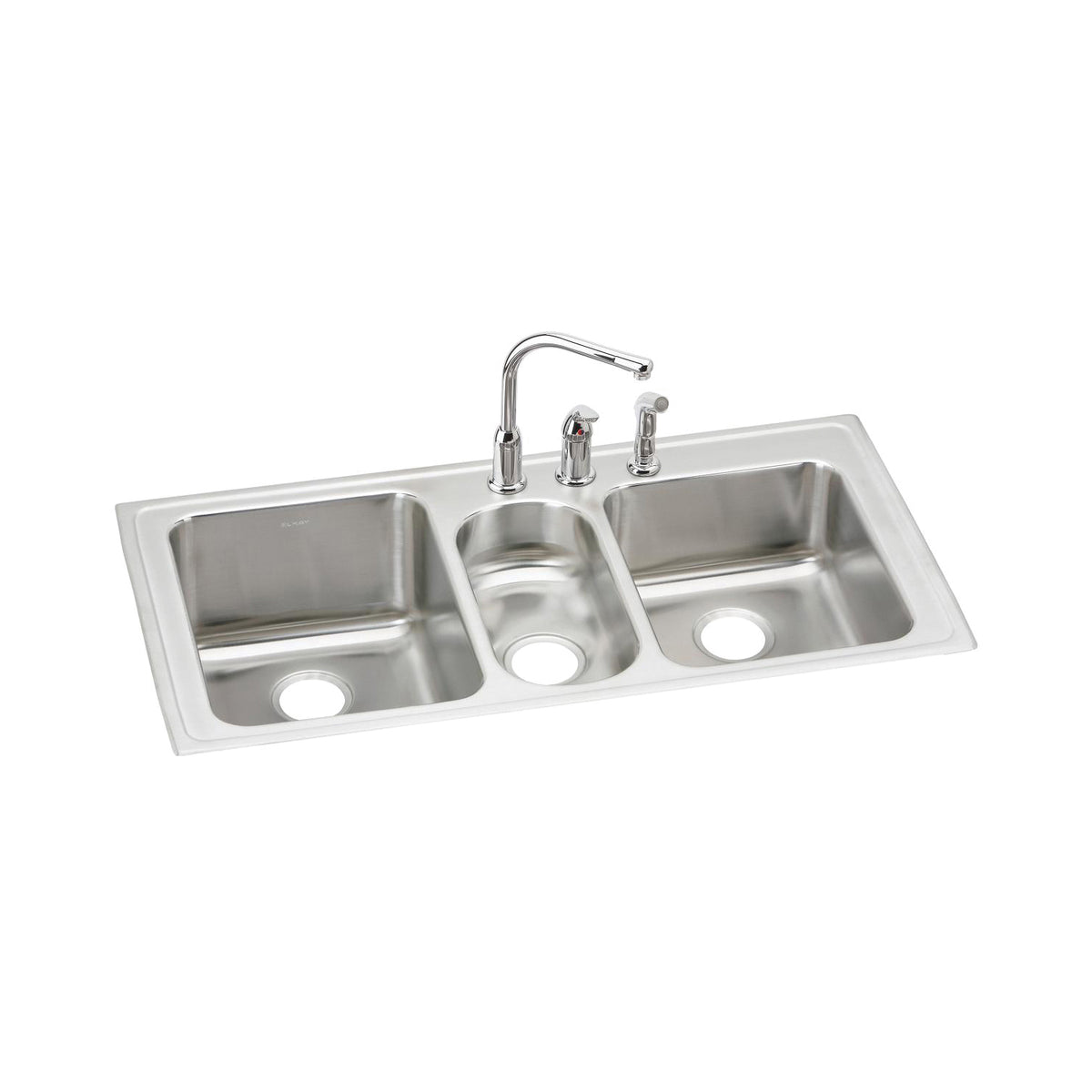 Lustertone Classic - Sink and Faucet Kit - Drop-in