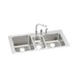 Lustertone Classic - Sink and Faucet Kit - Drop-in