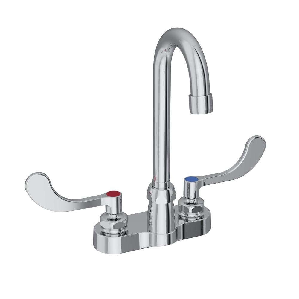 Centerset Bathroom Faucet - Polished Chrome - 4"