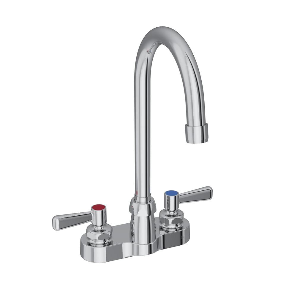 Centerset Bathroom Faucet - Polished Chrome - 5"