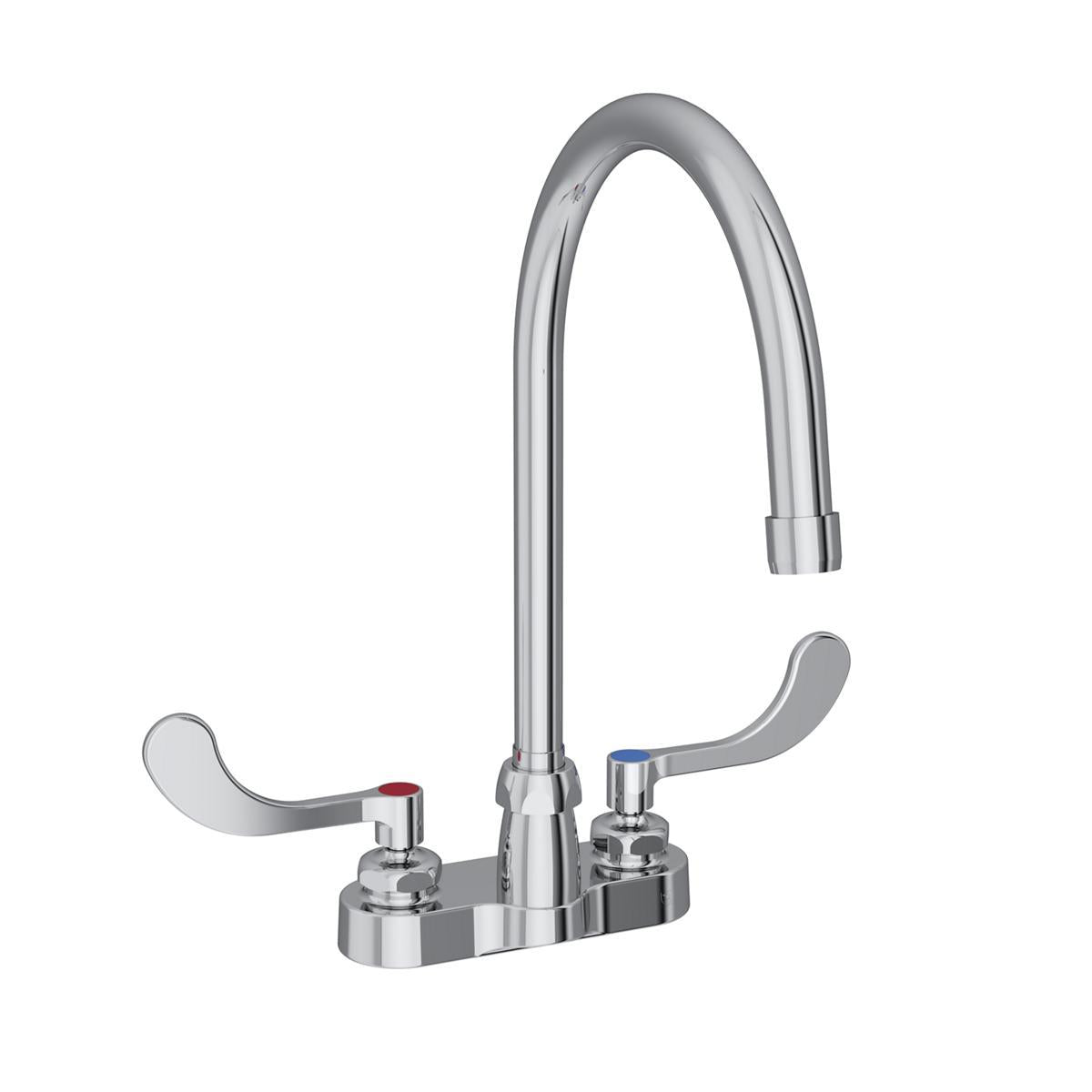 Centerset Bathroom Faucet - Polished Chrome - 8"