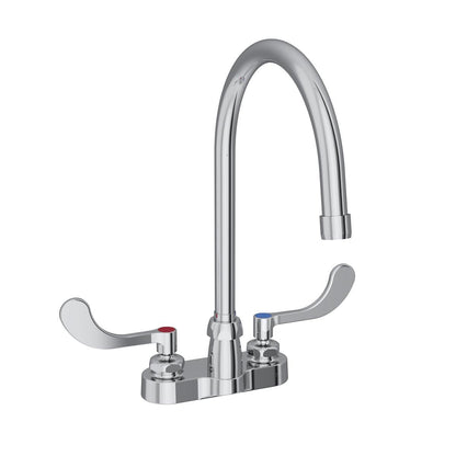 Centerset Bathroom Faucet - Polished Chrome - 8"