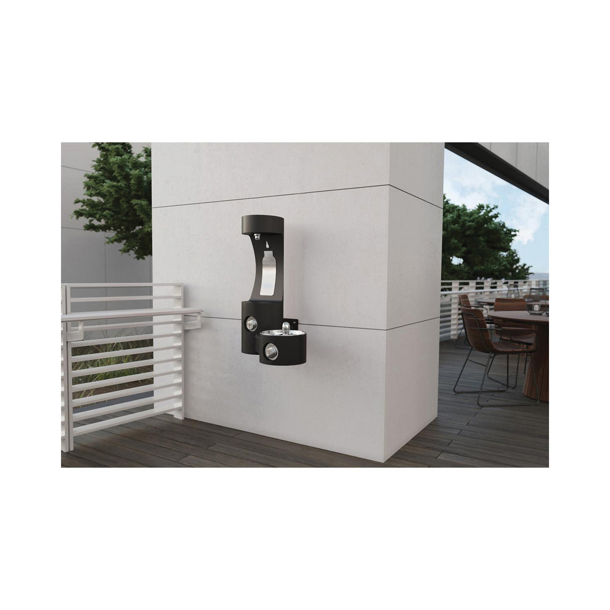 EZH2O - Vandal-Resistant Bottle Filling Station - Wall Mount