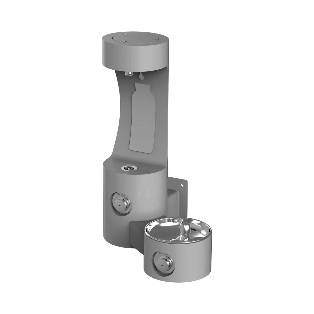 EZH2O - Vandal-Resistant Bottle Filling Station - Wall Mount