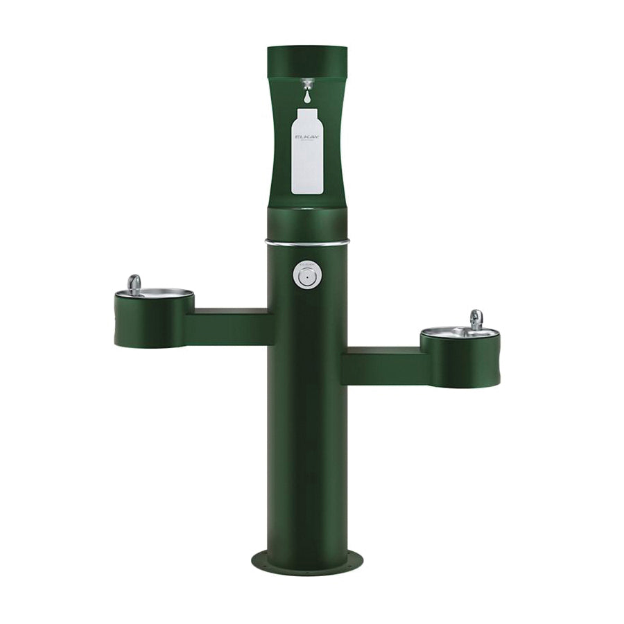 Elkay® LK4430BF1U Non-Filtered Outdoor Tri-Level Pedestal Bottle Filling Station