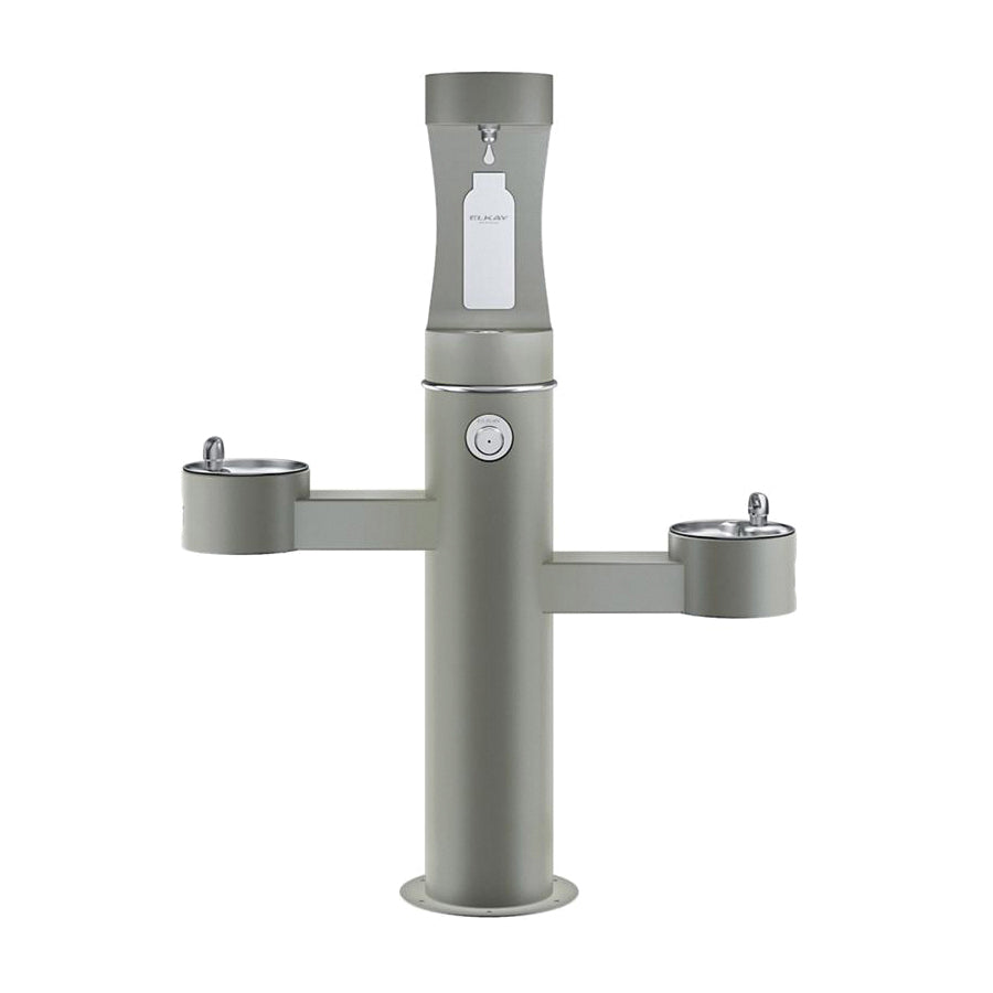 Elkay® LK4430BF1U Non-Filtered Outdoor Tri-Level Pedestal Bottle Filling Station