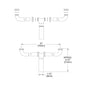 Center Outlet Drain Fitting - Brass