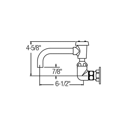 Universal - Traditional Service/Utility Faucet - 1/2"