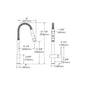 Avado - Kitchen Faucet - 3/8" - Deck Mount